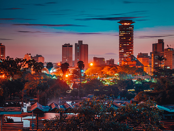 nairobi kenya sunset